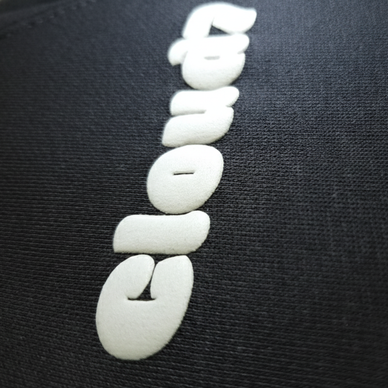 Large Black Oversized Weighted Hoodie