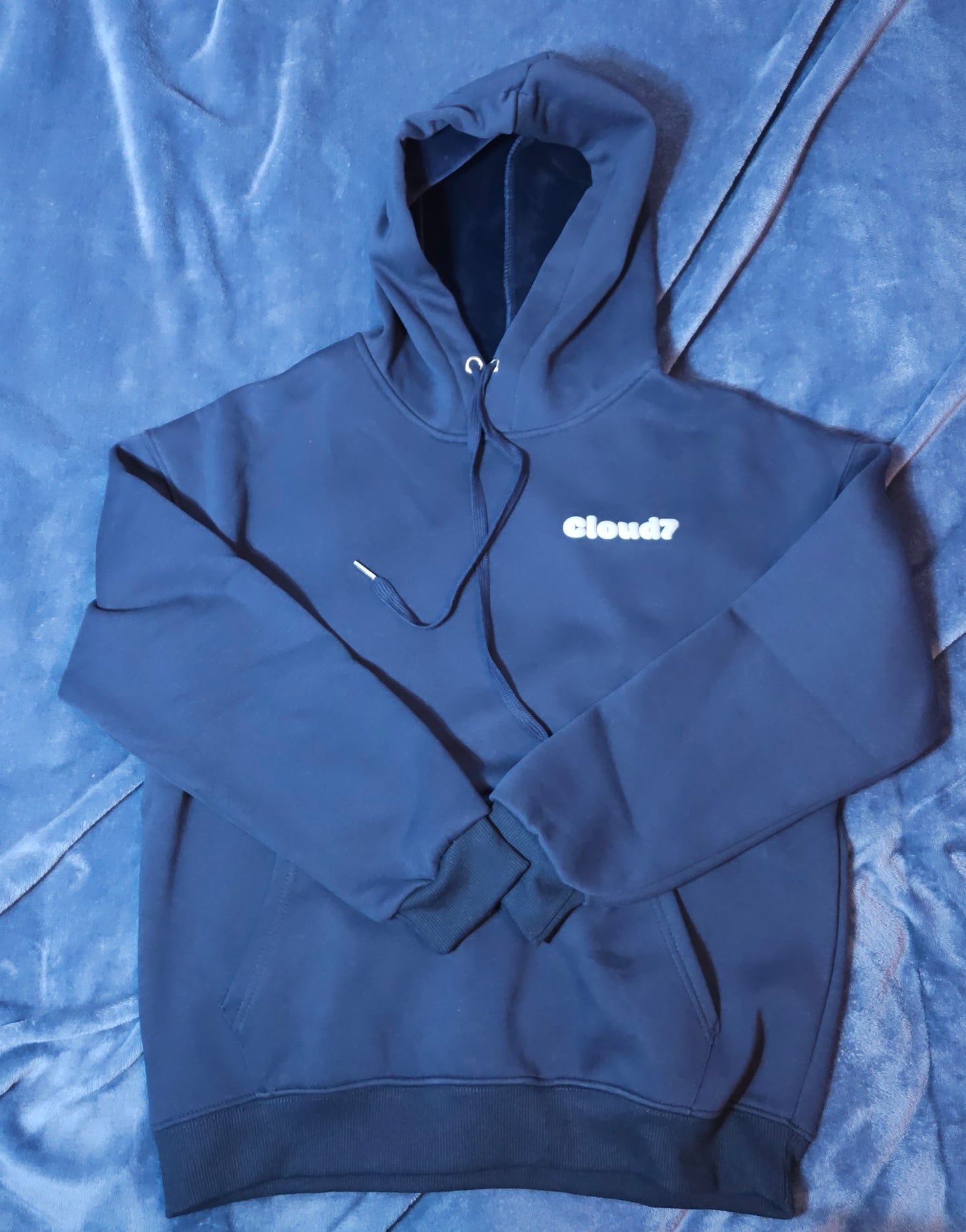 Small String Fitted Hoodie